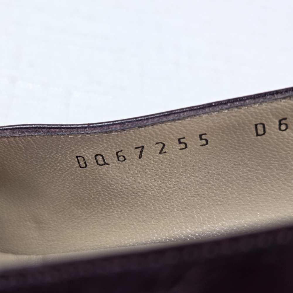 Salvatore Ferragamo Burgundy Pumps Women's 5.5 Classic‎ Elegant Business Career - Picture 8 of 11